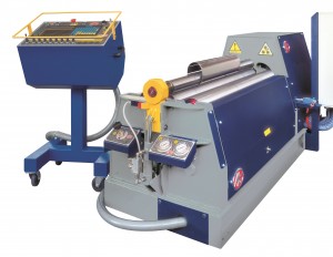 MH 126 with CNC control and reduced diameter top roll