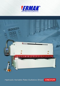 CNCHVR Hydraulic Variable Rake Guillotine Shear CNCHVR Hydraulic Variable Rake Guillotine Shear