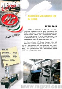 April 2011 Newsletter