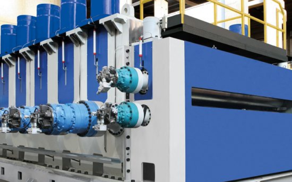 Plate straightening machine05